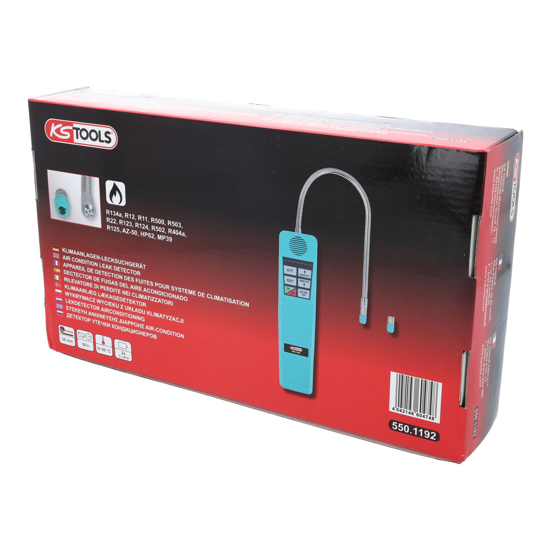 KS Tools Rilevatore perdite condizionatore d'aria