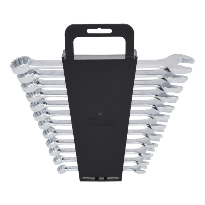 KS Tools ringsteeksleutelset, haaks, 12 dlg. 8-19 mm