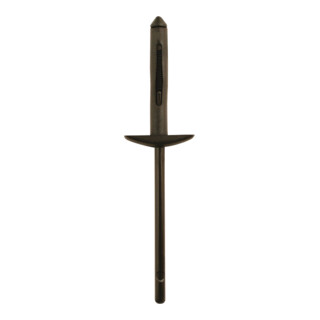 KS Tools Rivetti in plastica per griglia cofano Ford, 50pz.