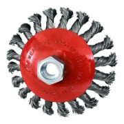 KS Tools roestvrij conische staaldraad ronde borstel, 0.5mm, Ø 115mm-4