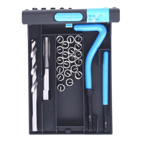 KS Tools roestvrijstalen schroefdraad reparatieset M8x1.25x10.8mm, 24 st.
