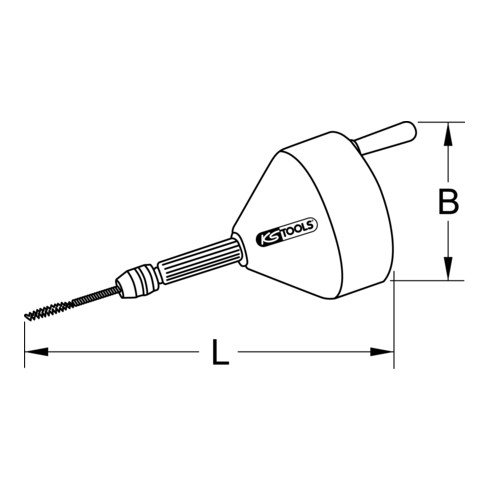 KS Tools Rohrreinigungsgerät