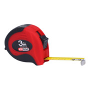 KS Tools rolbandmaat met slot, zwart-rood