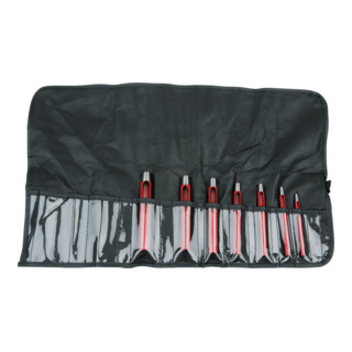 KS Tools ronde pons set, 7 stuks