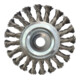 KS Tools Rostfreie Stahldrahtrundbürste 0,5mm-1