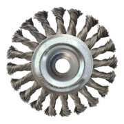 KS Tools Rostfreie Stahldrahtrundbürste 0,5mm