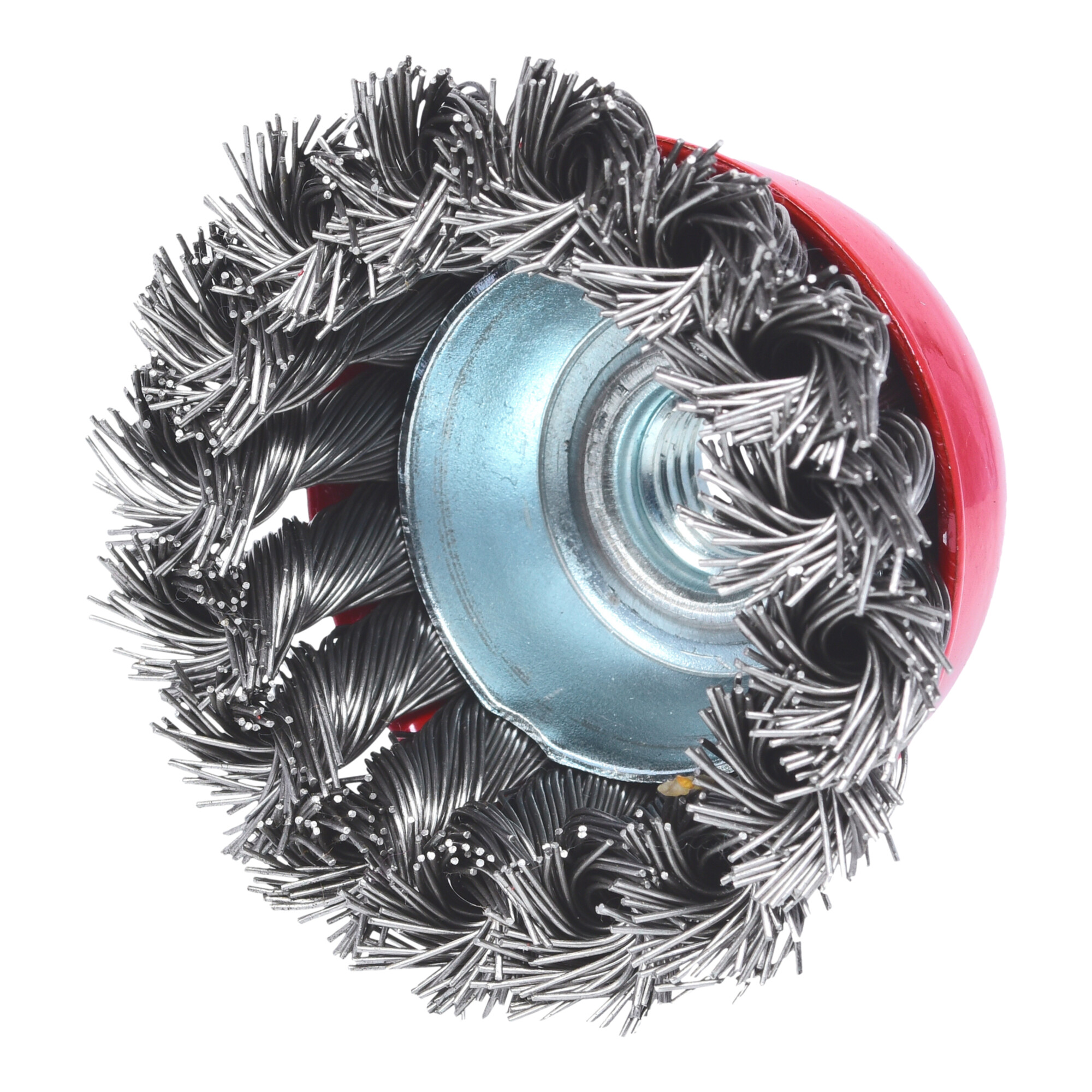 KS Tools Rostfreie Stahldrahttopfbürste 0,5mm, Ø 65mm