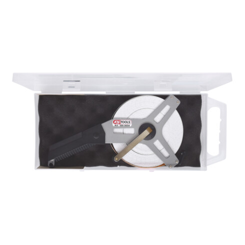 KS Tools Rotella metrica con nastro in plastica, 50m