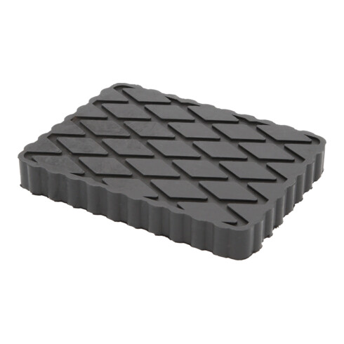 KS Tools Rubberonderlegger 01 voor hefbruggen 160 x 120 x 20 mm