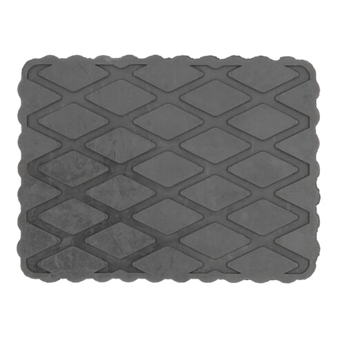 KS Tools Rubberonderlegger 01 voor hefbruggen 160 x 120 x 20 mm