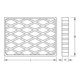 KS Tools Rubberonderlegger 01 voor hefbruggen 160 x 120 x 20 mm