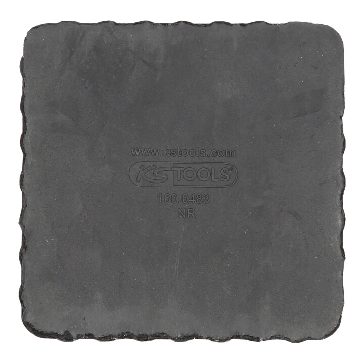 KS Tools Rubberonderlegger 08 voor hefbruggen, 116,5 x 116,5 x 36,5 mm