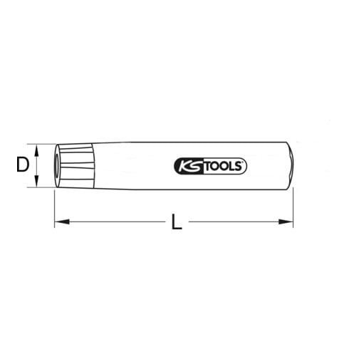 KS Tools Rundlocheisen