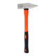 KS Tools RVS monteurshamer met glasvezel handvat, 1500g