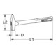 KS Tools RVS monteurshamer met glasvezel handvat, 1500g