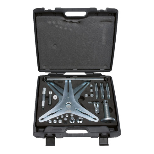 KS Tools SAC Kupplungswerkzeug-Satz (3-und 4-Loch-Teilung), 37-teilig