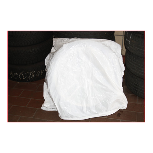 KS Tools Sac pour roues, blanc, 100 Stück