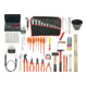 KS Tools Sacoche d'outils d'électricien - nylon, 132 pcs.-1