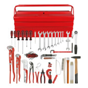 KS Tools sanitair-basis gereedschap set, in metalen doos, 34 delig