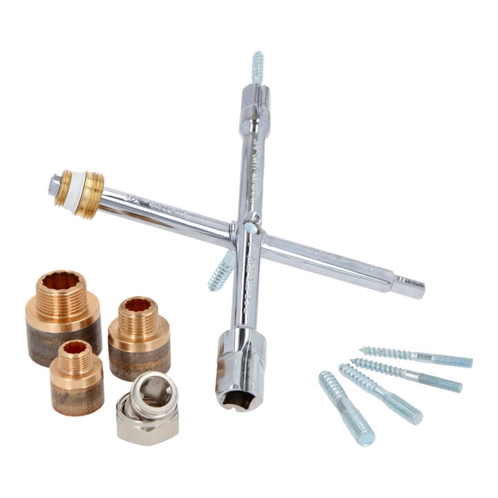 KS Tools sanitaire kruissleutel, 10 functies