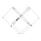 KS Tools sanitaire kruissleutel, 10 functies