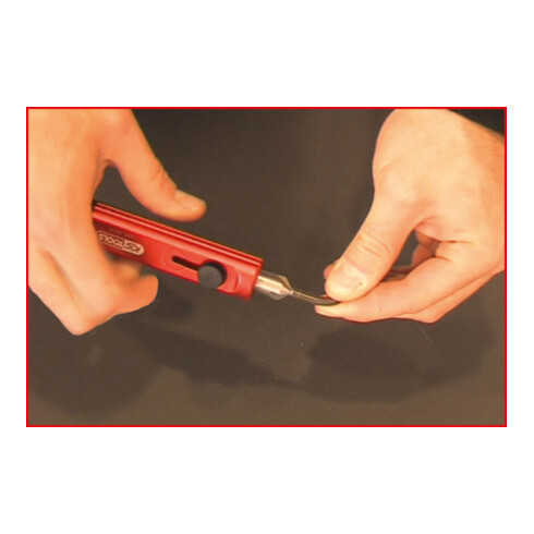 KS Tools Sbavatore interno ed esterno per tubi per Ø4-14mm