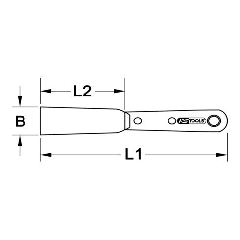 KS Tools Schabmeißel