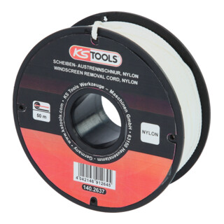 KS Tools Scheiben- Austrennschnur,Nylon, 50m