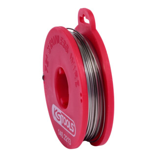 KS Tools Scheiben-Schneidedraht, 3-kant, 21 m