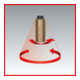 KS Tools Scheibenwischarm-Abzieher 2armig,20-60mm