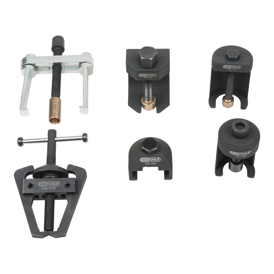 KS Tools Scheibenwischarm-Abzieher-Satz,6-teilig