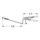 KS Tools Schlauchschellenzange mit Bowdenzug, 650mm
