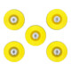 KS Tools Schleifteller flexibel Ø 46mm 5er Pack