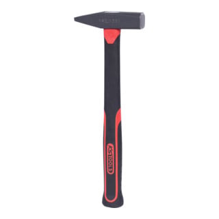 KS Tools Schlosserhammer mit Fiberglasstiel, 300g