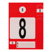 KS Tools Schlüsselanhänger-Set, rot, 300 Stück-3