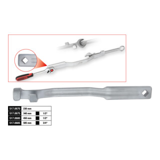 KS Tools Schlüsselverlängerung, 585 mm