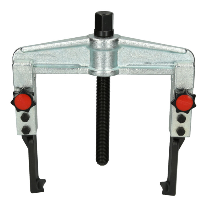 KS Tools Schnellspann-Universal-Abzieher 2-armig mit schlanken und verlängerten Haken, 50-160mm, 220mm