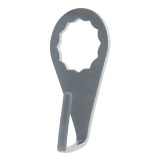 KS Tools schraperblad gebogen, recht blad lengte 24mm