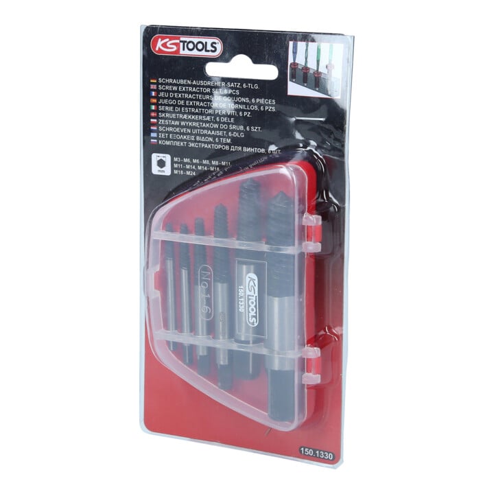 KS Tools Schrauben-Ausdreher-Satz, 6-teilig