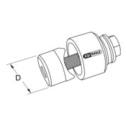 KS Tools Schraublochstanze mit einfachem Kugellager-3