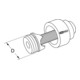 KS Tools Schraublochstanze mit Spanbruch-3