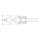 KS Tools Schraubstock mit Rundteller, 175 mm-5