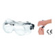 KS Tools Schutzbrille mit Gummiband-transparent, EN 166-1