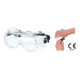 KS Tools Schutzbrille mit Gummiband-transparent, EN 166
