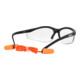 KS Tools Schutzbrille-transparent, mit Ohrstöpsel-4
