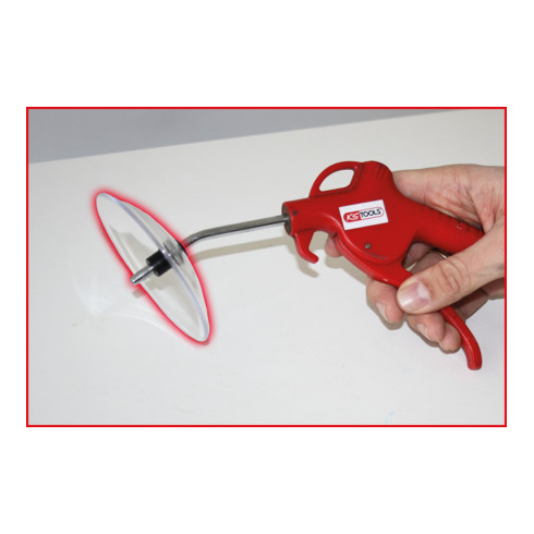KS Tools Schutzschild für Druckluft-Ausblaspistole, Ø 100 mm