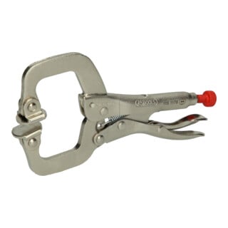 KS Tools Schweiß-Klammer-Gripzange beweglichen Spannbacken 0-25mm