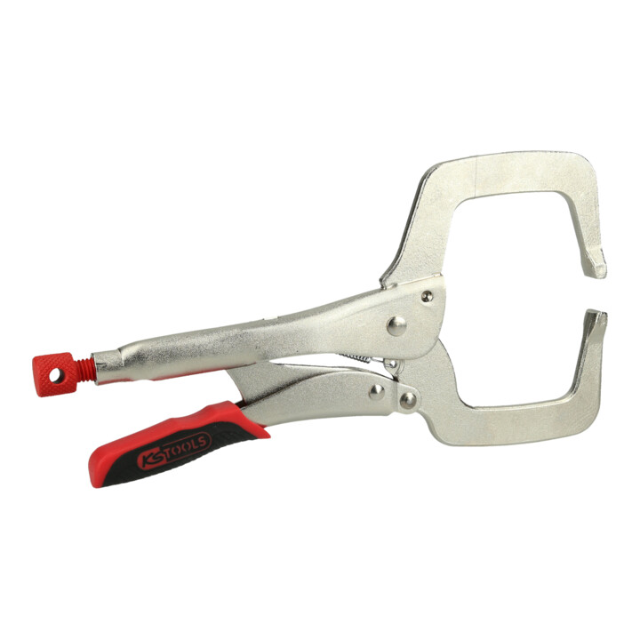 KS Tools Schweiß-Klammer-Gripzange mit Easy-Release, 280mm