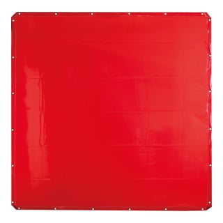 KS Tools Schweißerschutzplane, rot