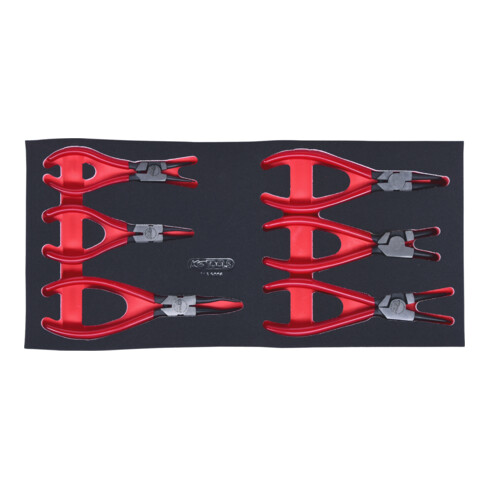 KS Tools SCS afbuigtang set, 6 stuks in 1/3 systeembakje